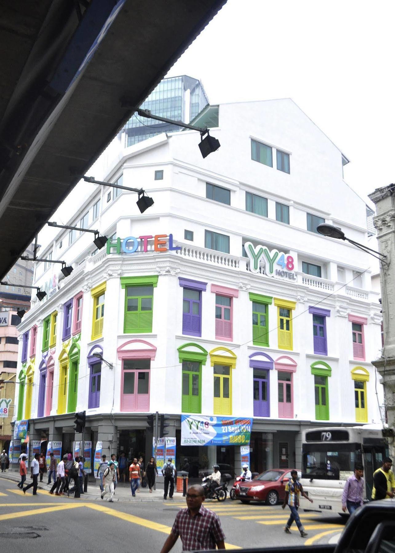 Yy48 Hotel 2 Mins Walk From Masjid Jamek Lrt Station Kuala Lumpur Exterior foto